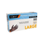 Gloves Capri Premium Blue Powder Free Vinyl LARGE