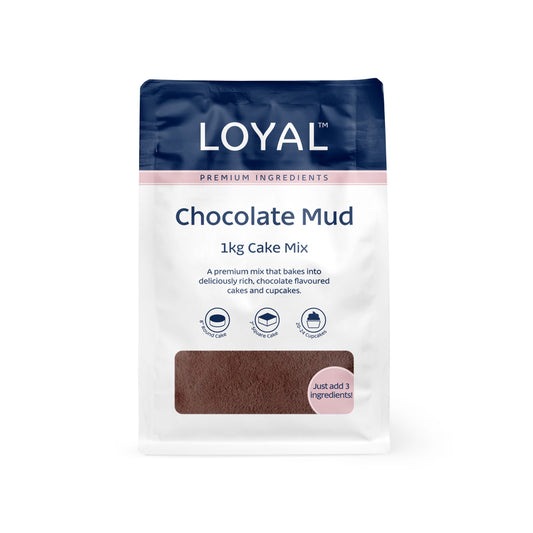 Cake Mix Loyal 1kg Chocolate Mud Cake Mix