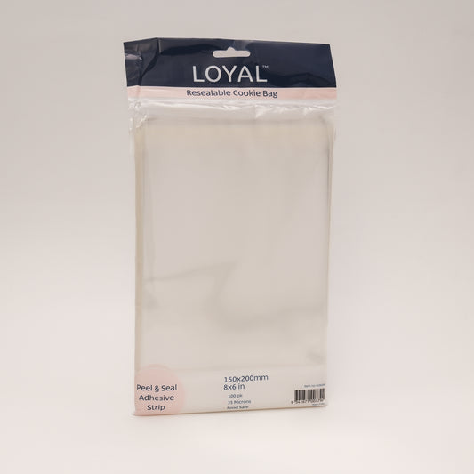 Resealable Cookie Bag 150 X 200mm Loyal