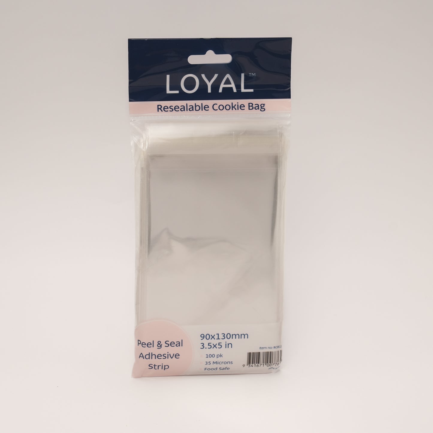 Cookie Bag Resealable 90 x 130 LOYAL