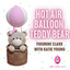 HOT AIR BALLOON TEDDY BEAR FIGURINE - WITH KATIE YOUNG SUN 30th AUG