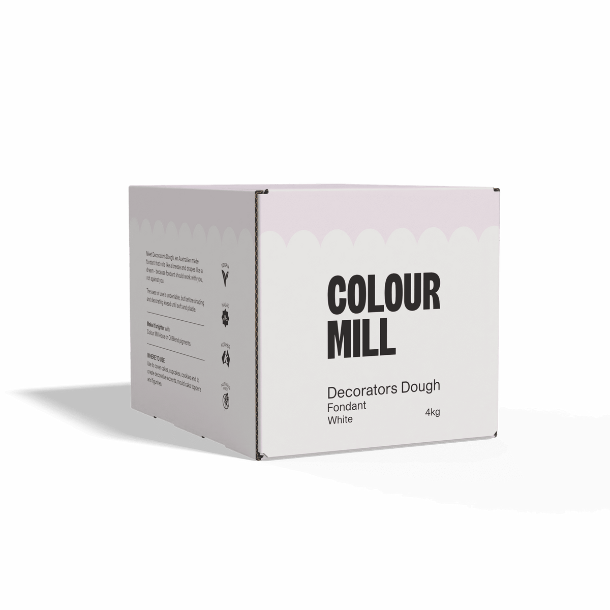 Colour Mill Decorators Dough White 4Kg
