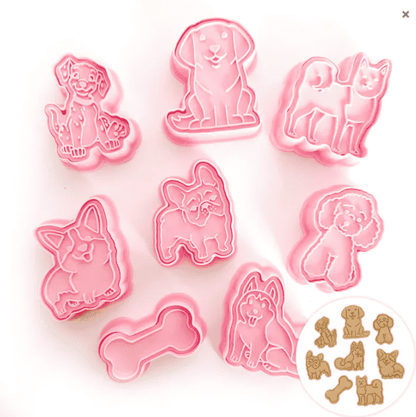 Cookie Cutter Dog 8 piece Set