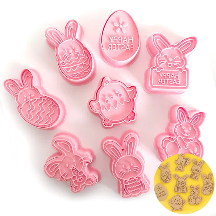 Cookie Cutter Easter 8 piece Set