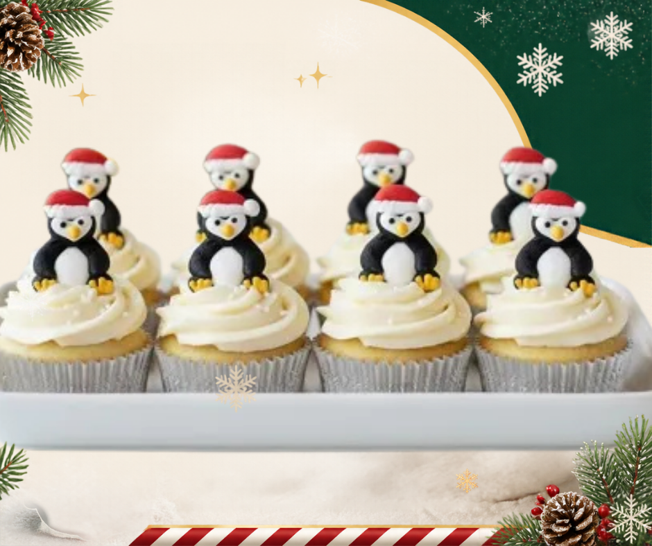 CHRISTMAS PENGUIN | SUGAR DECORATION 6