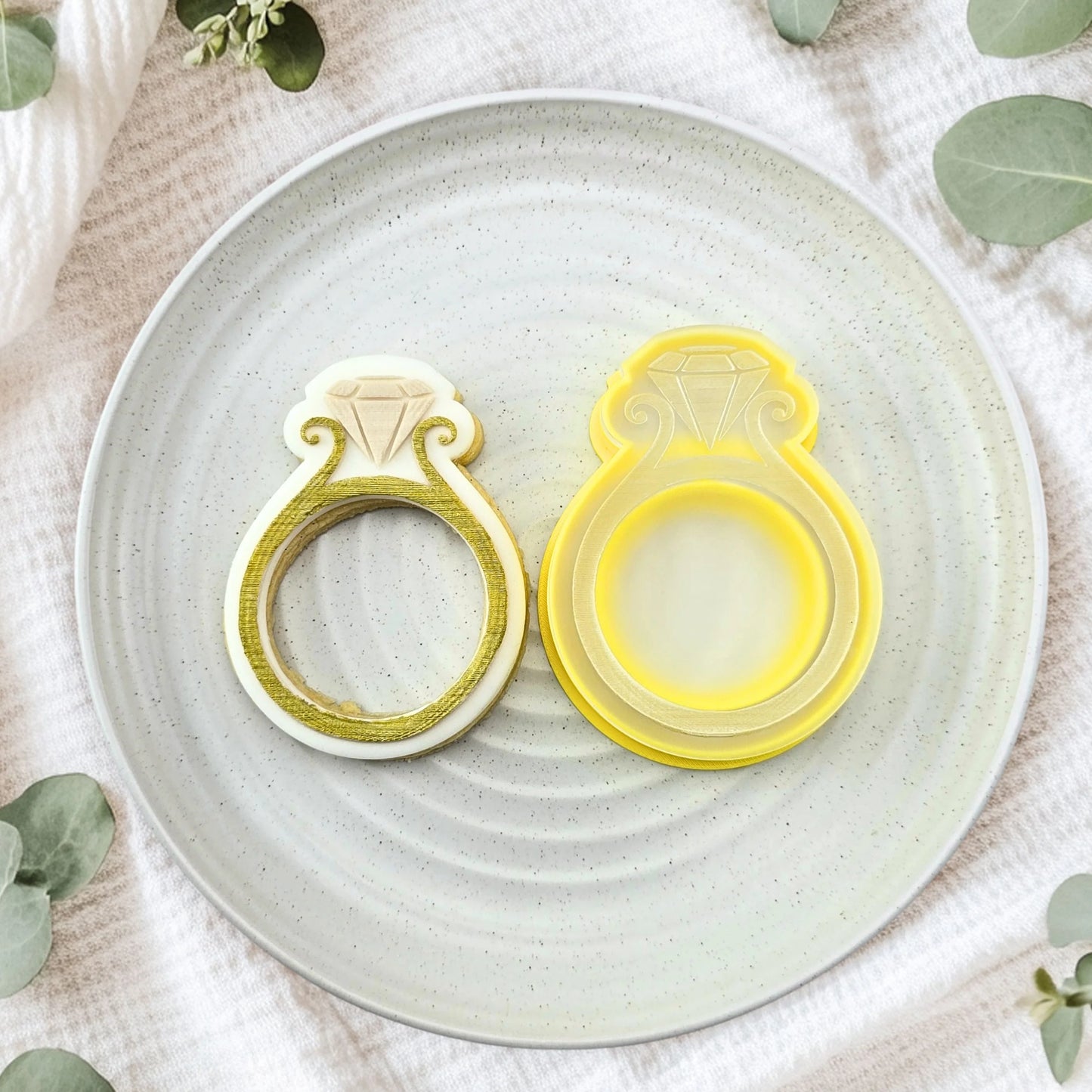 Engagement Ring Cutter and Debosser Set
