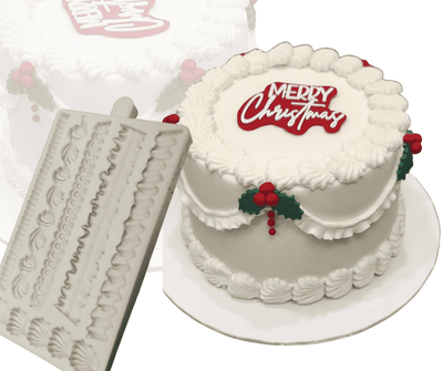Christmas Fondant Cake Class – view 2