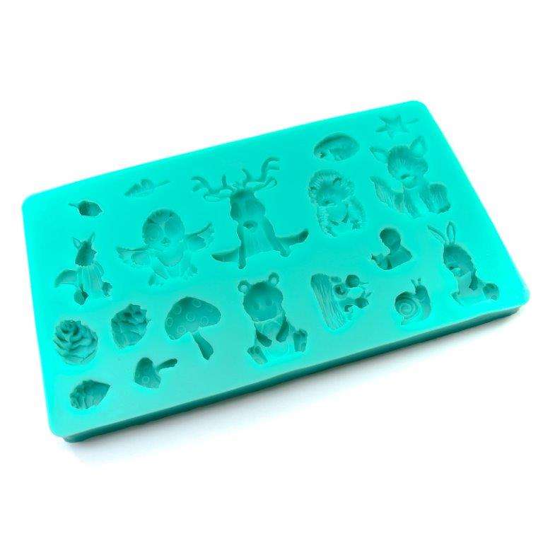 Silicone Mould Forest Creatures
