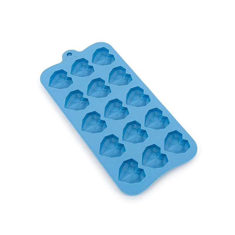 Silicone Mould Small Mini Geo Heart Sprinks – view 2