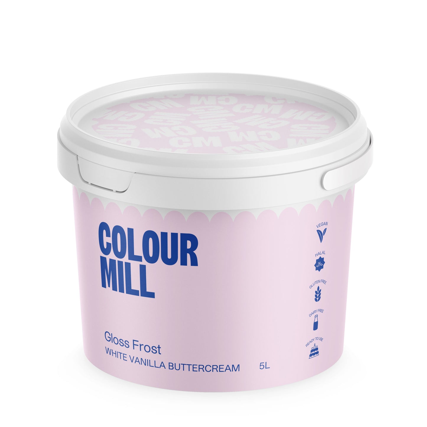 Buttercream Icing 5L Gloss Frost Colour Mill
