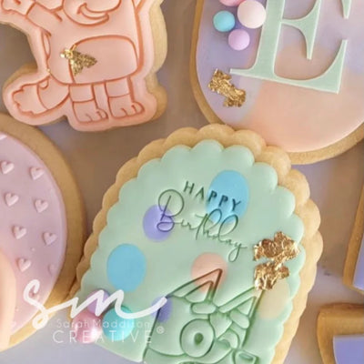 Happy Birthday Impression Stamp (Sarah Maddison Creative)