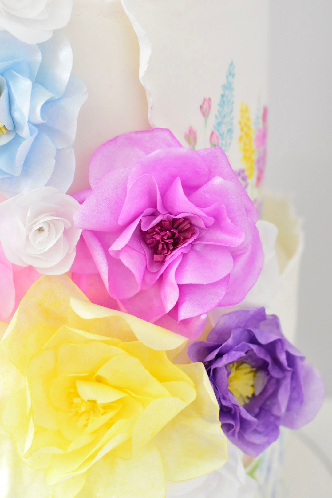 Wafer paper Flowers by Katie Youngs Cakes (8th Feb 25 - 1pm)