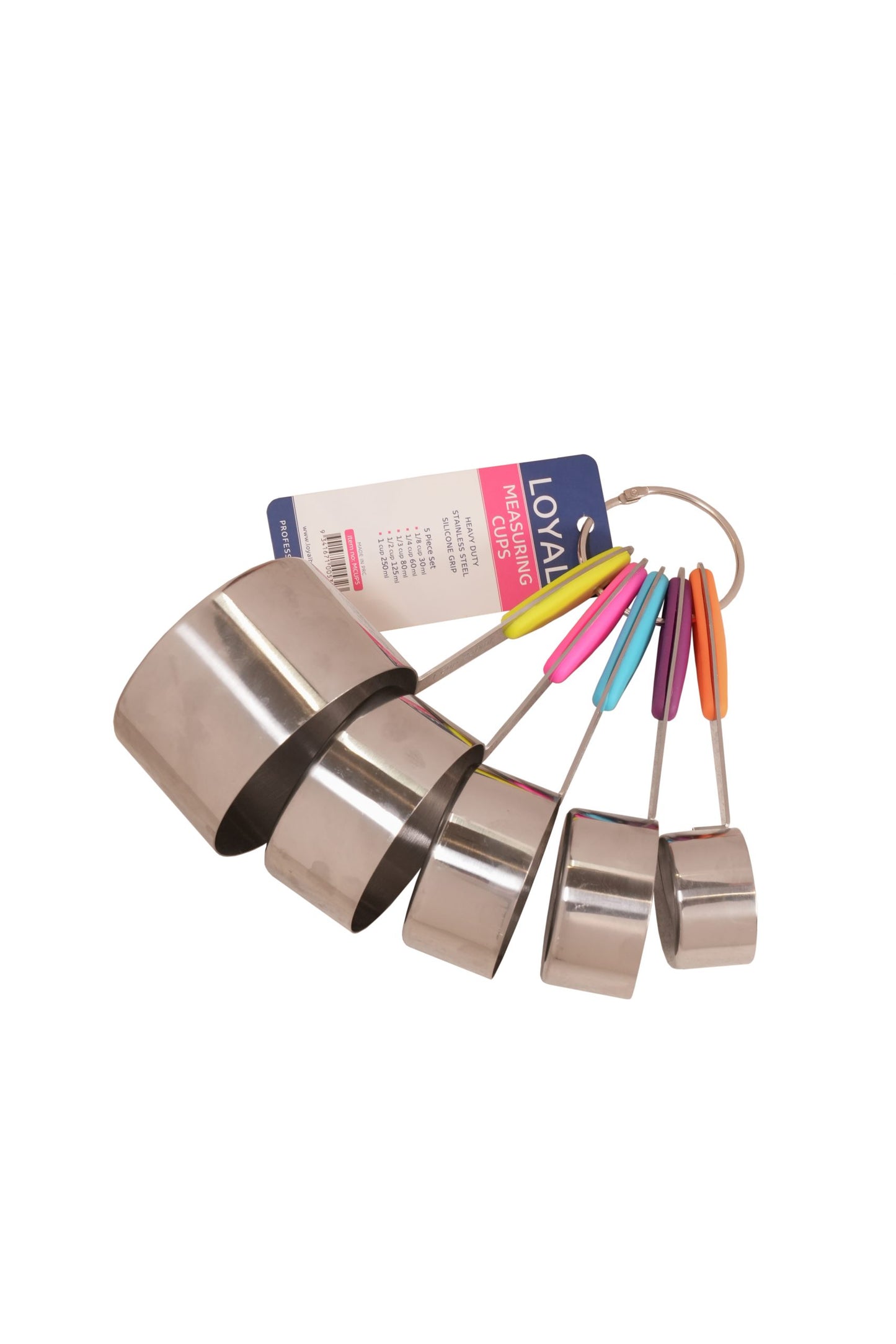 MEASURING CUPS SILICONE GRIP LOYAL