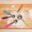 MEASURING SPOON WITH SILICONE GRIP LOYAL
