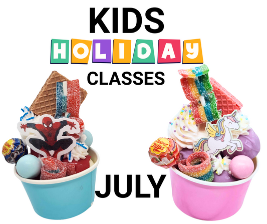 CHOCOLATE SUNDAE KIDS SCHOOL HOLIDAY CLASS- TUES 1st July 9.30am