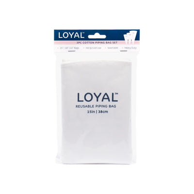 Cotton Piping Bag Set (3pc) - Loyal
