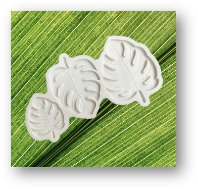 Silicone Mould Monstera (3 Sizes)