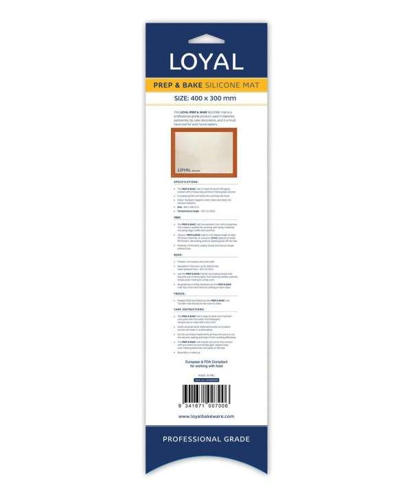 LOYAL PREP and BAKE SILICONE MAT 400x300mm – view 3