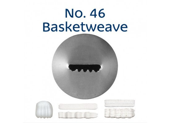 Piping Tip Basketweave No. 46