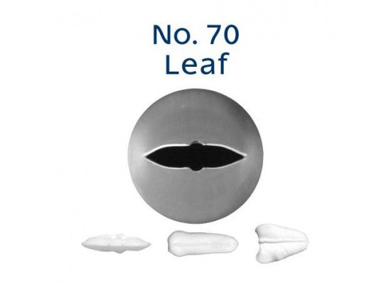 Piping Tip No.70 LEAF STANDARD S/S