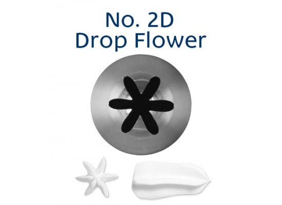 No.2D DROP FLOWER MEDIUM S/S