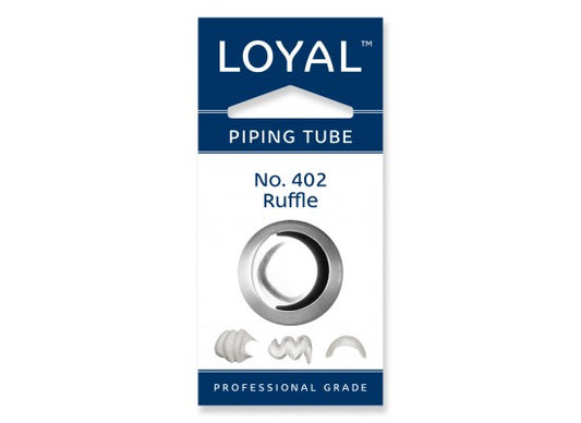 Piping Tip No.402 RUFFLE MEDIUM S/S