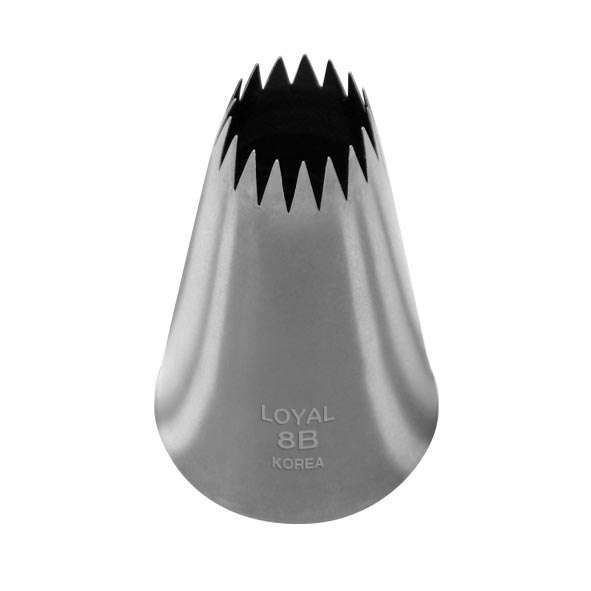 Piping Tip No. 8B Open Star Large – view 3