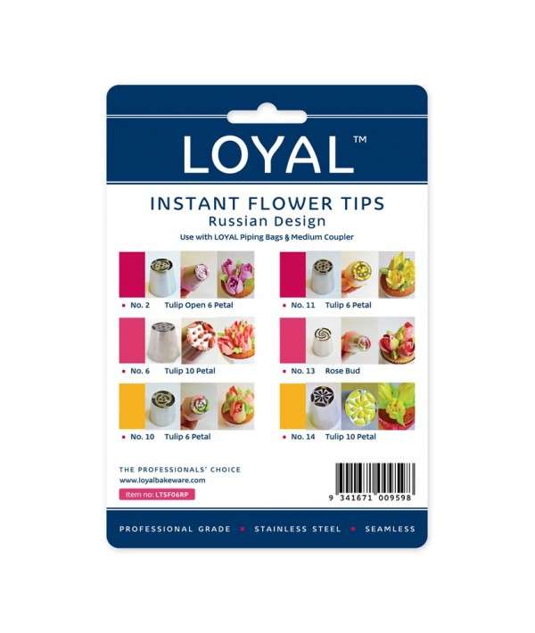 Piping Tip Russian Instant Flower Tip Set – view 2