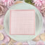 Linen Fondant Pattern Plate