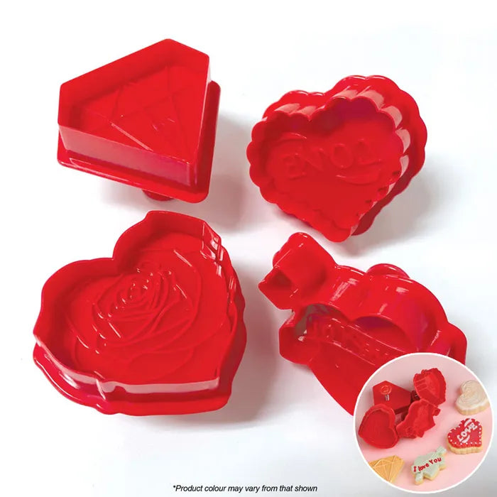 Cookie Cutter Plunger Love