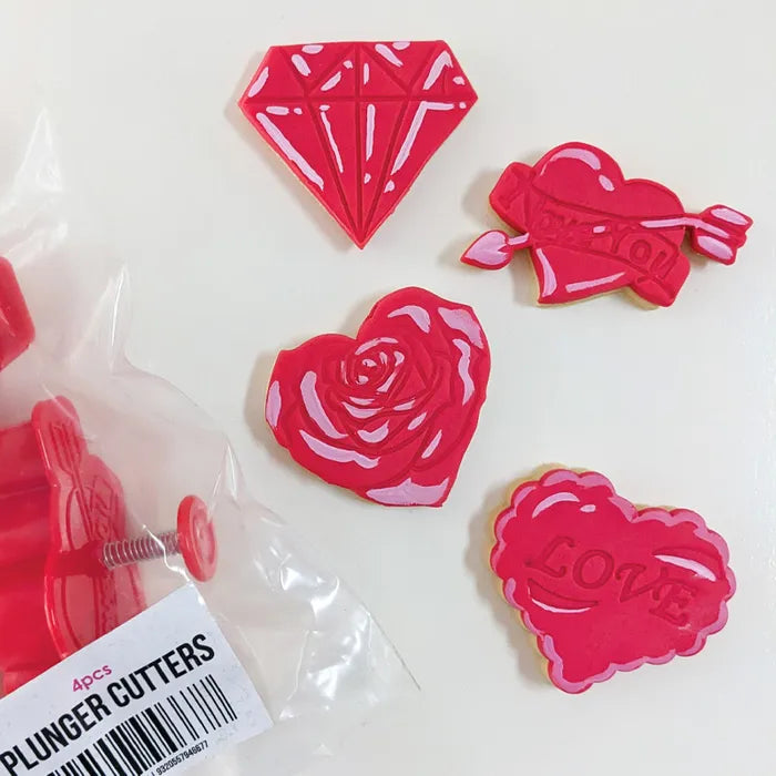 Cookie Cutter Plunger Love