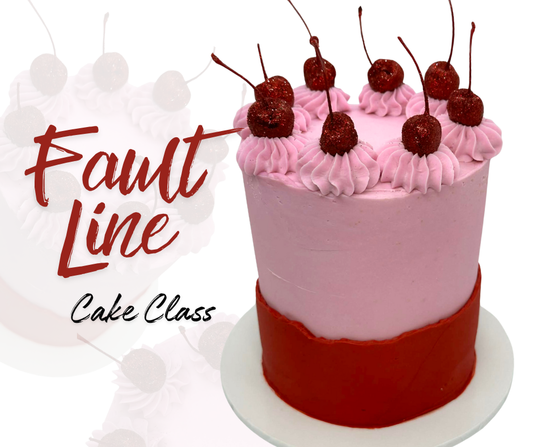 Fault Line Buttercream Cake Class (7th Feb 9am)