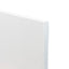 10mm Masonite Rectangle White Board (10x20")