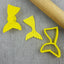 Mermaid Tail Cutter & Embosser Set