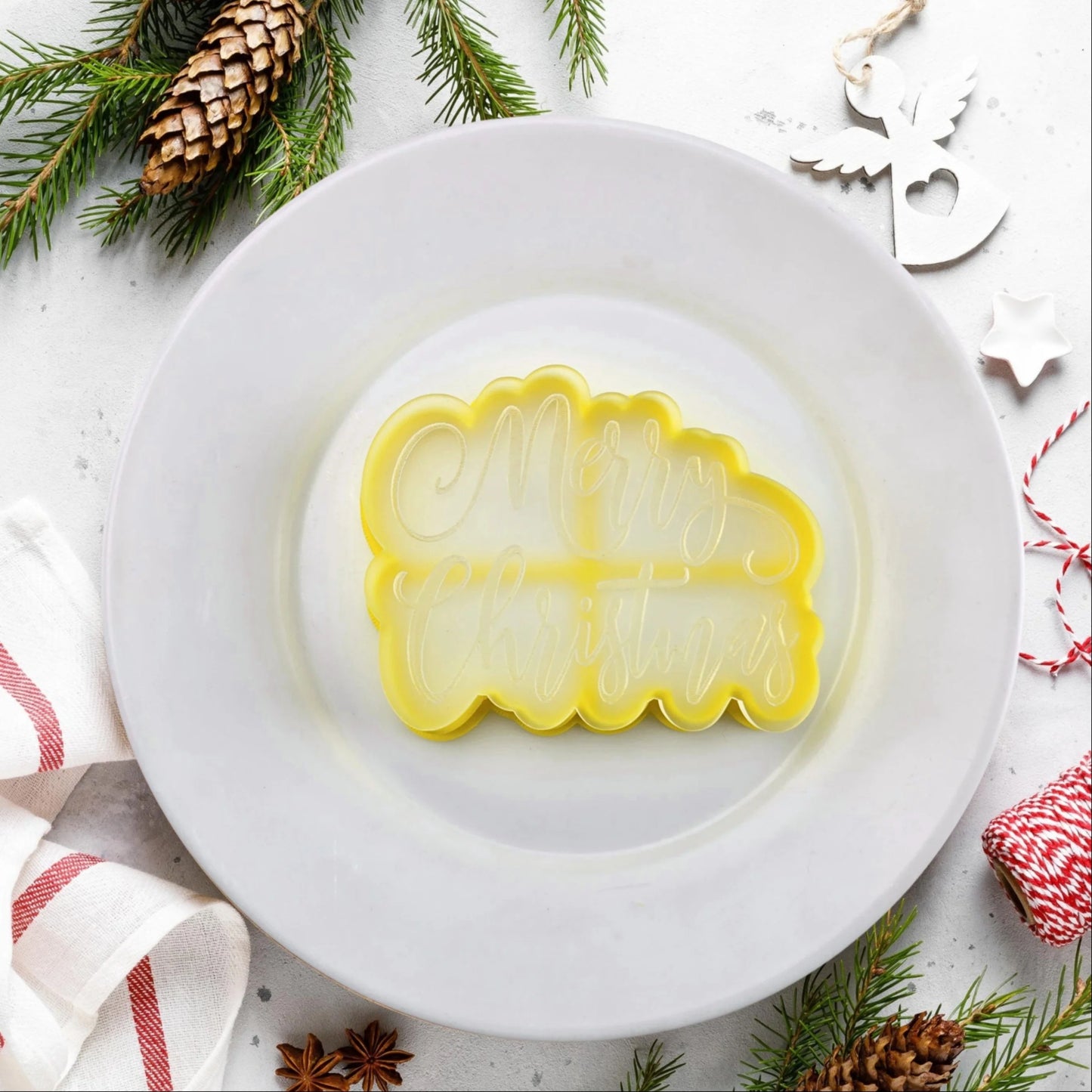 Merry Christmas Cutter & Debosser Set