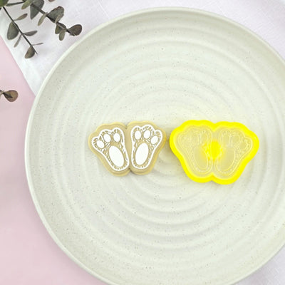 Mini Bunny Feet Debosser & Cutter Set