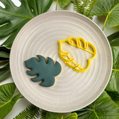 Cookie Cutter Monstera Leaf 76mm