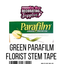 GREEN PARAFLIM FLORIST STEM TAPE