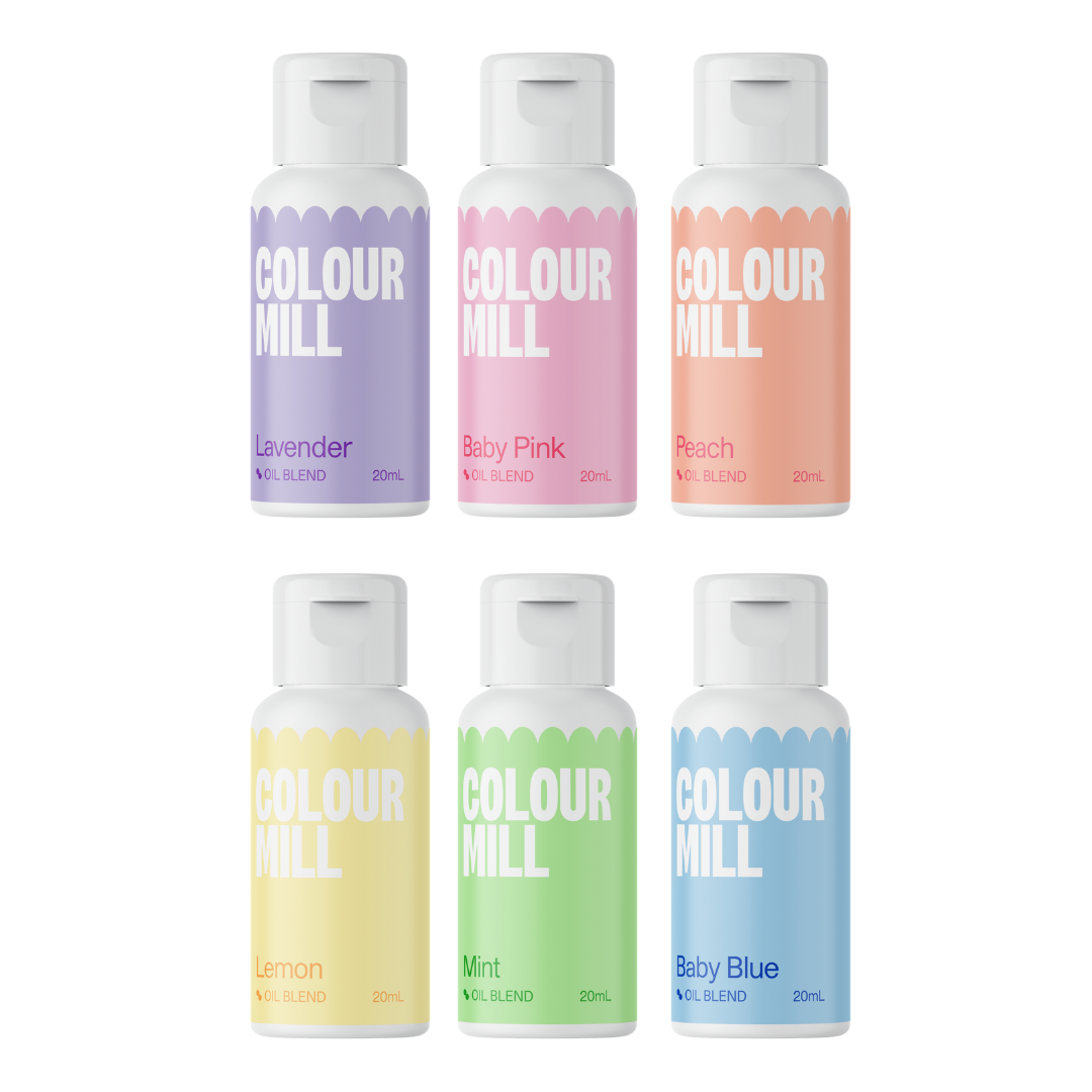 Food Colour Pastel Pack Colour Mill (20ml x 6pc)