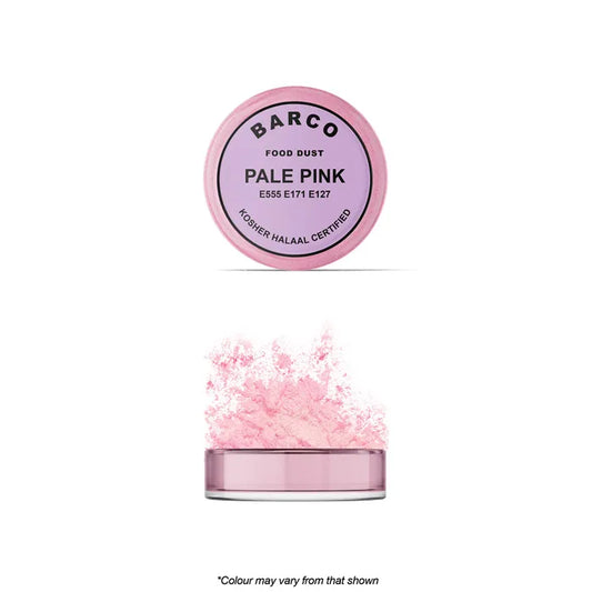 Food Colour Pale Pink Dust 10ml (Lilac Label) Barco