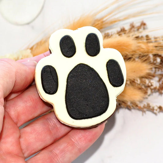 Cookie Stamp Paw Print (Stamp Set) Raise It Up / Stainlesss Steel Cookie Cutter