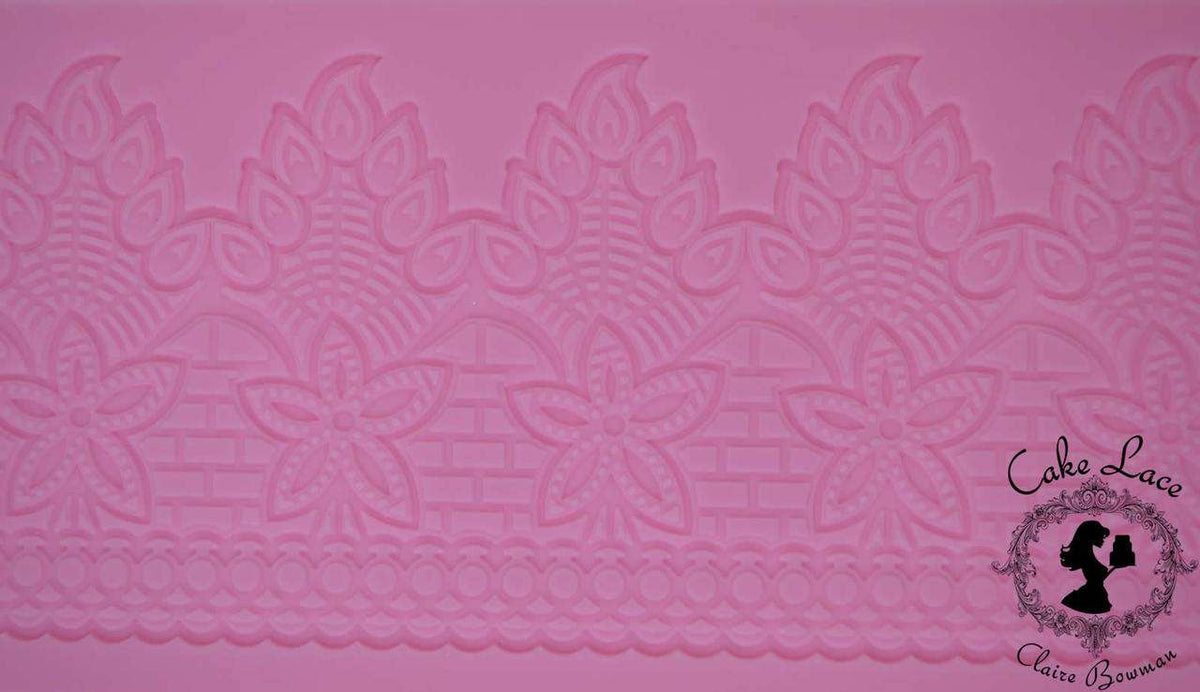 PEACOCK 3D Cake Lace Mat - by Claire Bowman – view 2
