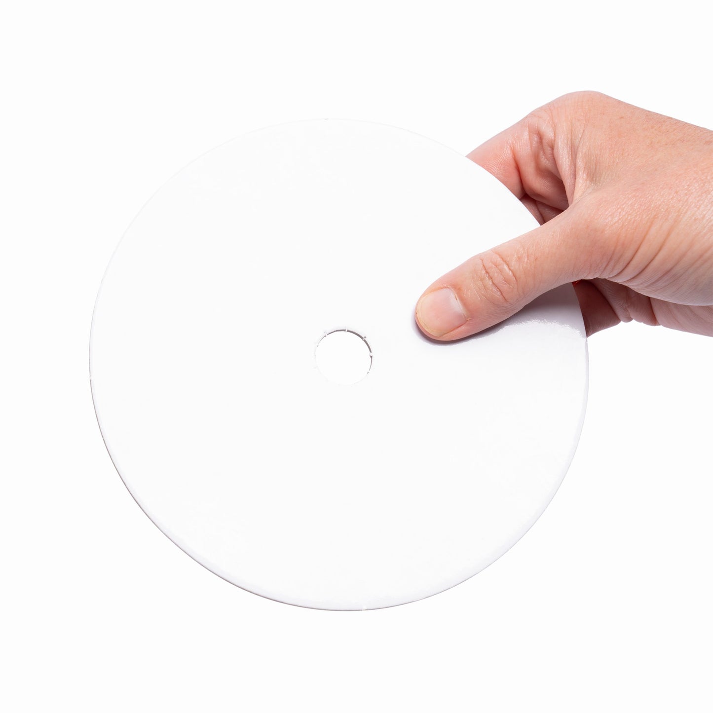 Cake Board Perforated Silver Foil Card 12" Round