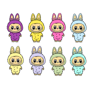 LA-FUFU LA-BUBU Cupcake Toppers 15 Pack