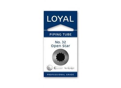 Piping Tip Open Star No.32 Loyal