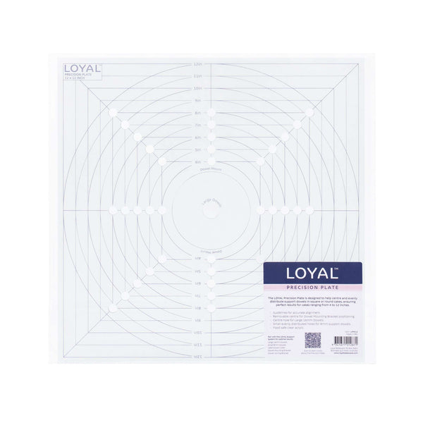 LOYAL Precision Plate Square 12" x 12"