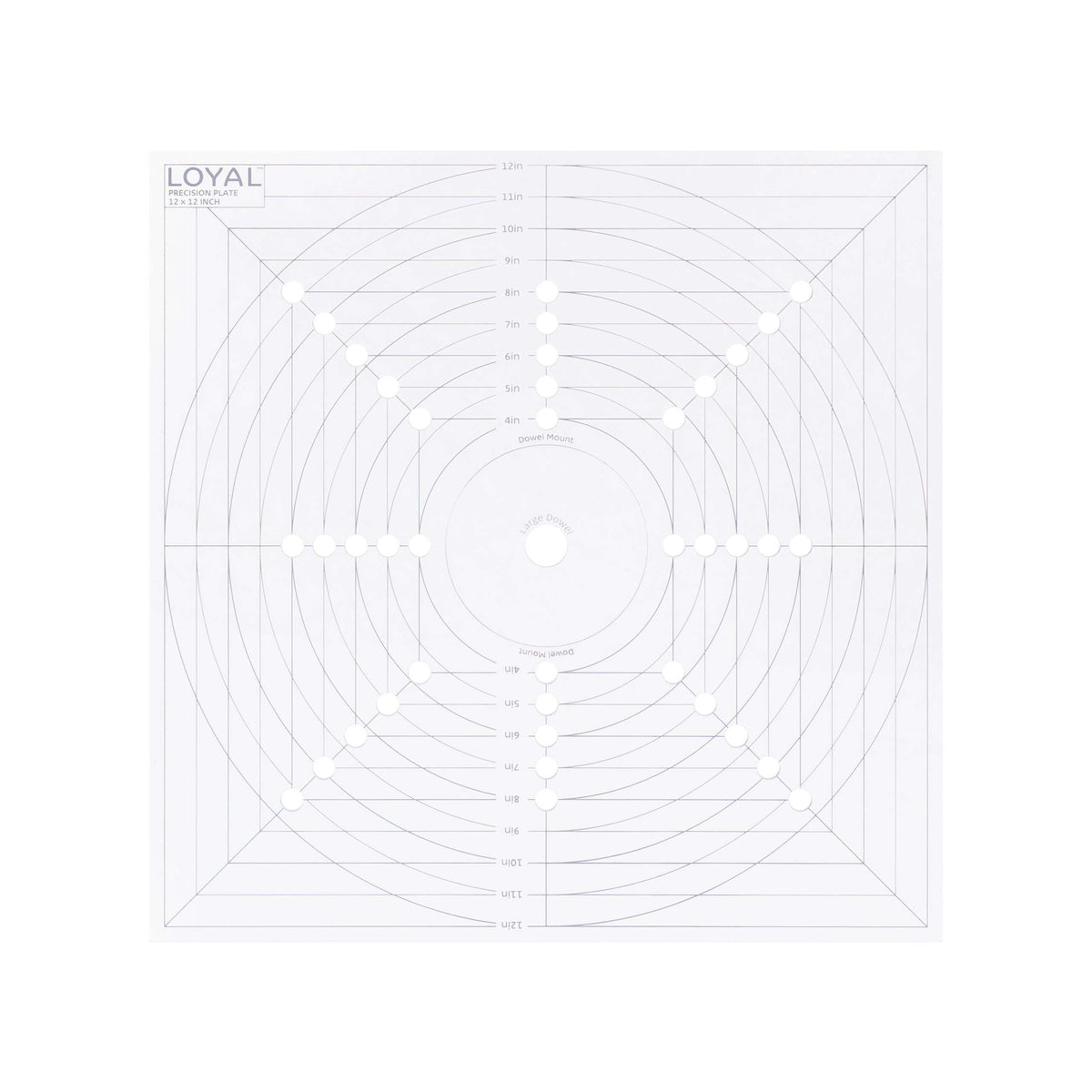 LOYAL Precision Plate Square 12" x 12" – view 3