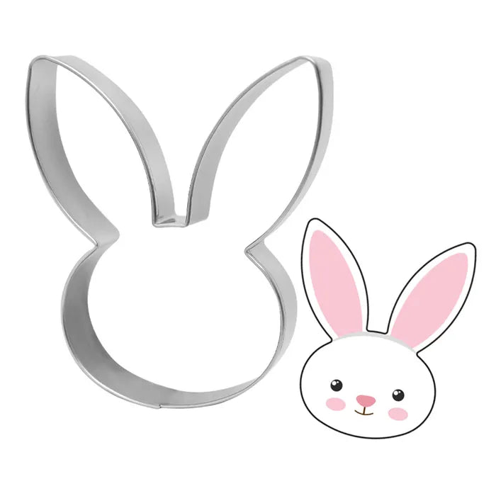 Cookie Cutter Bunny Face