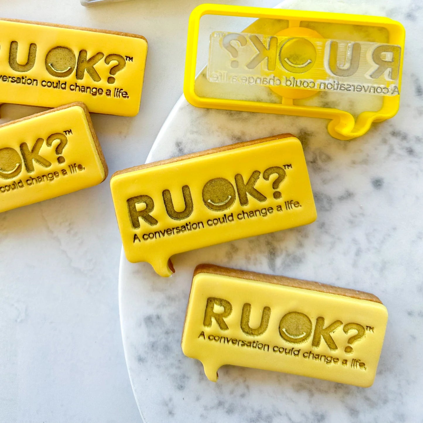 R U OK? Speech Bubble Imprint Set