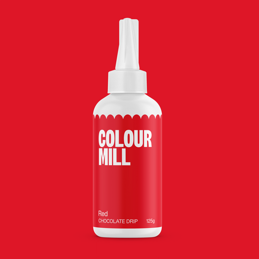 Chocolate Drip Colour Mill Red (125g)